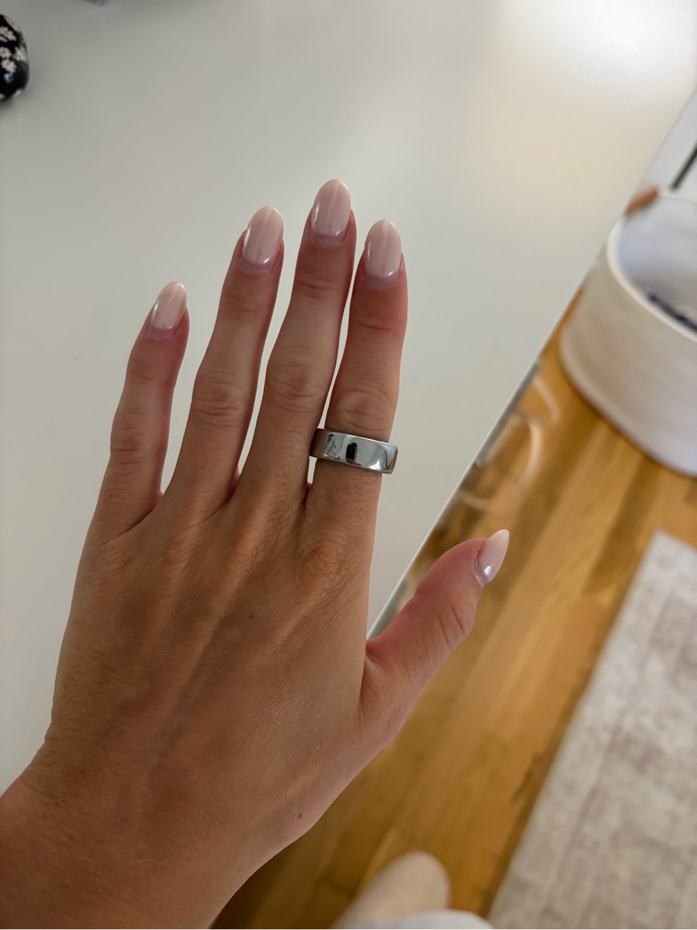 Oura ring- silver